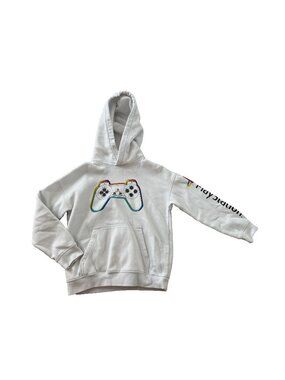H&M Boy's Kids Hoodie Playstation White ( 8-10 yrs )